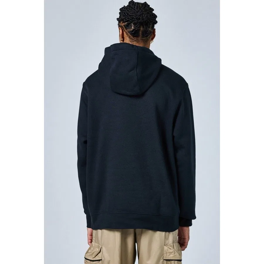 Мужская худи Nike Los Angeles Lakers Club Pullover Hoodie, Черный — фото 2