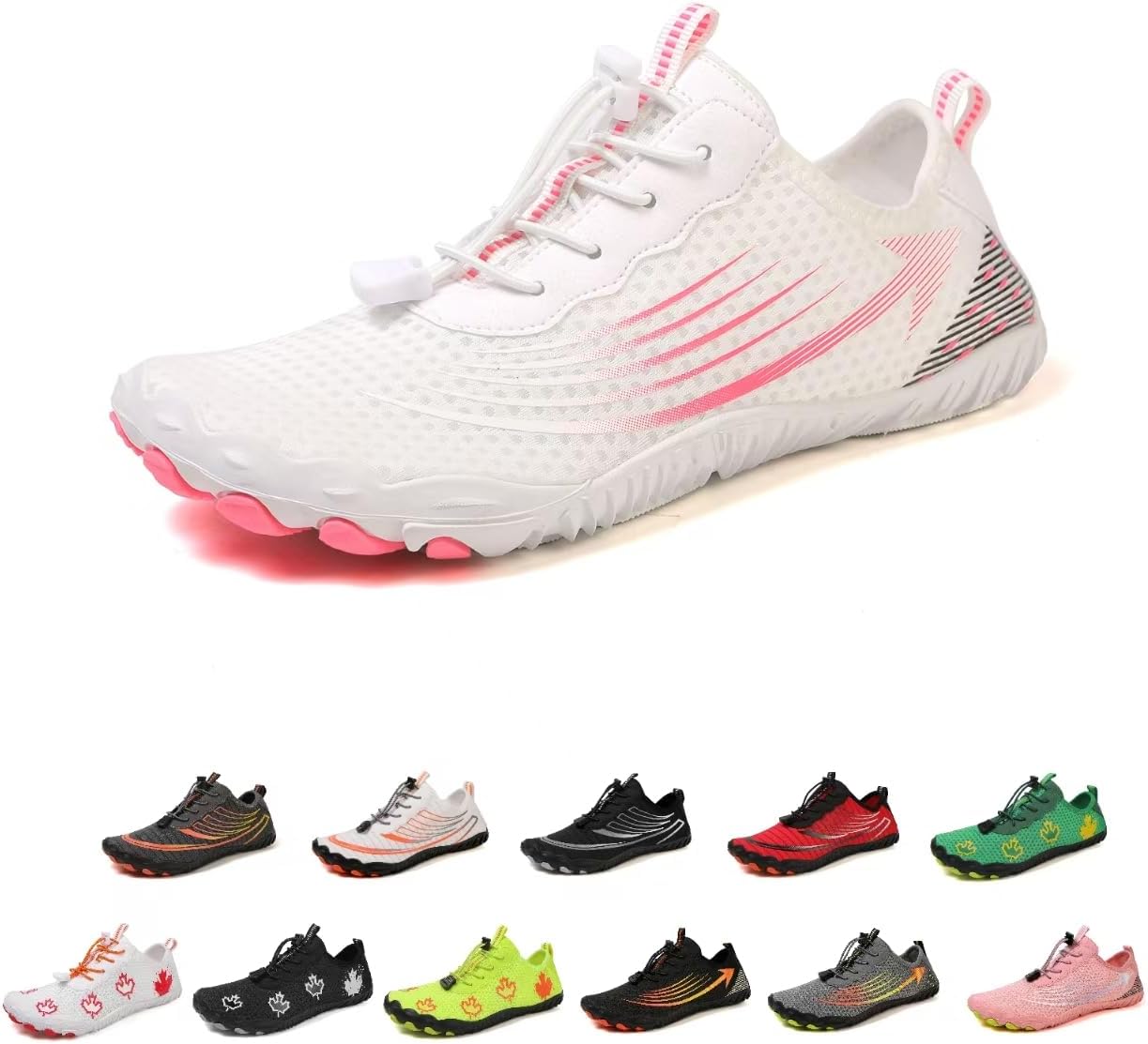 

Женские походные кроссовки без подошвы, профессиональные кроссовки без подошвы, походные кроссовки без подошвы для женщин и мужчин Kaeril, белый