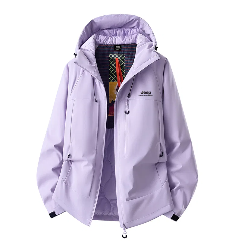 Детский пуховик с капюшоном Jeep, Lilac