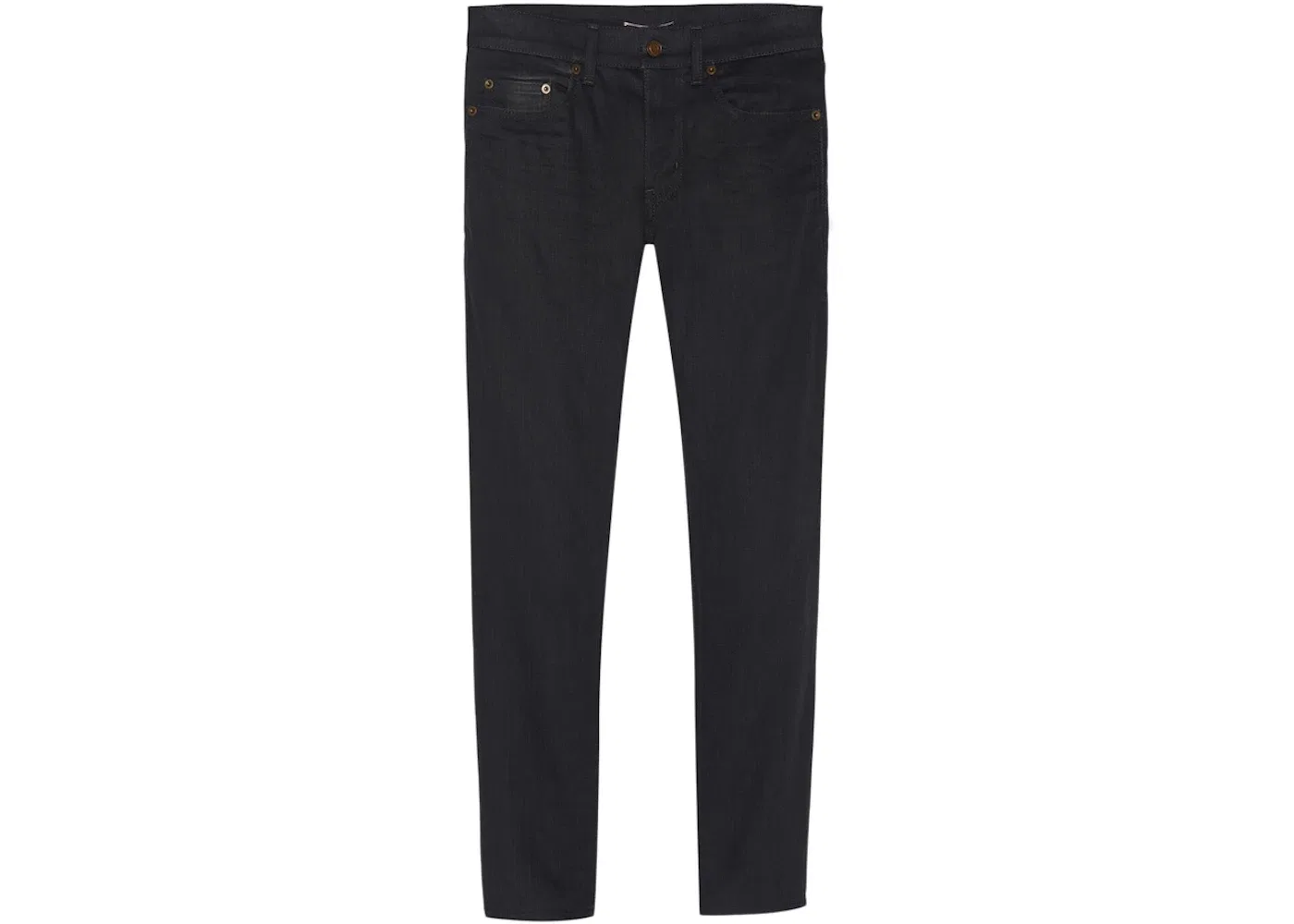 Женские джинсы скинни с заниженной талией Saint Laurent, Used Black
