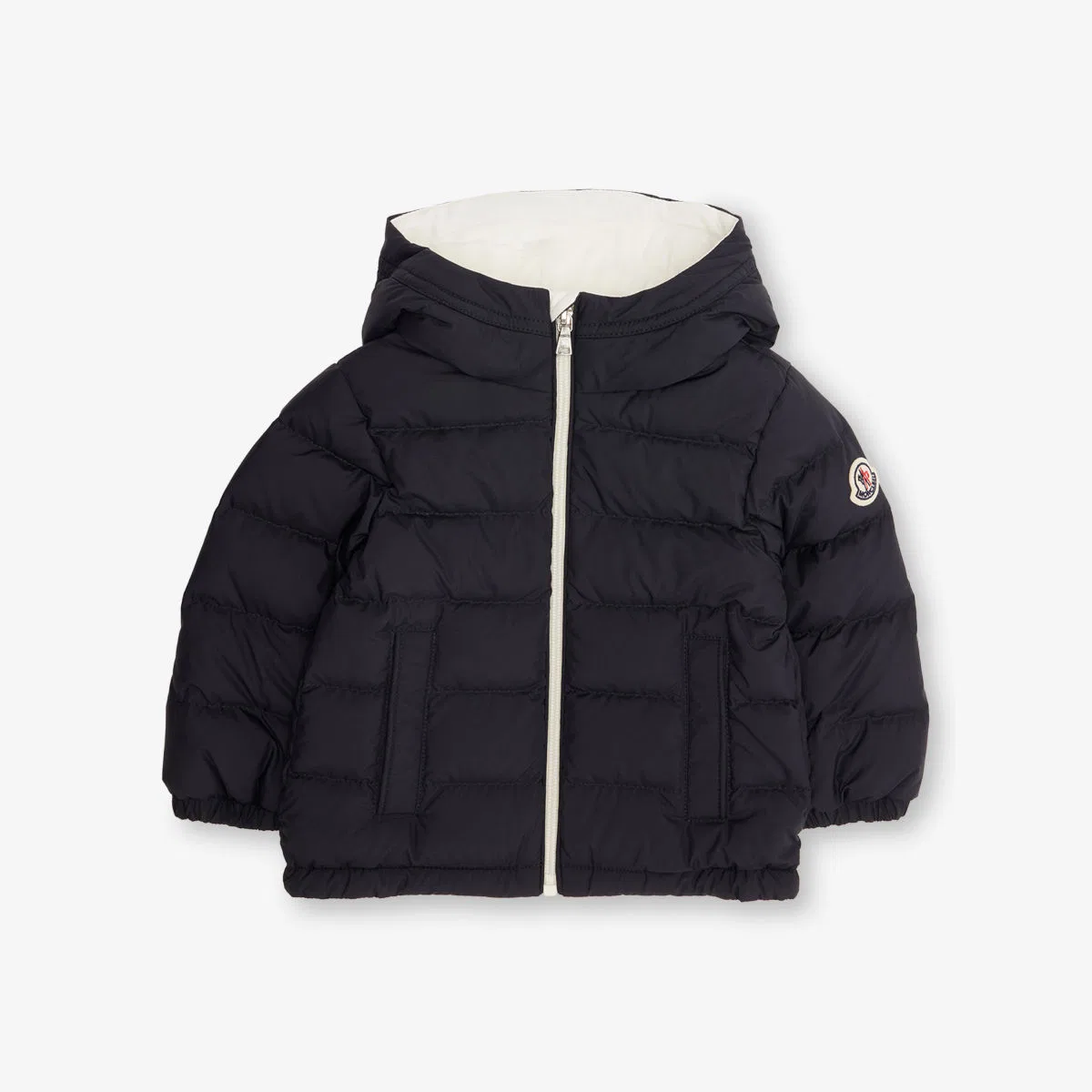 Пуховая куртка Brannock с утеплителем, возраст 3-12 месяцев Moncler, темно-синий