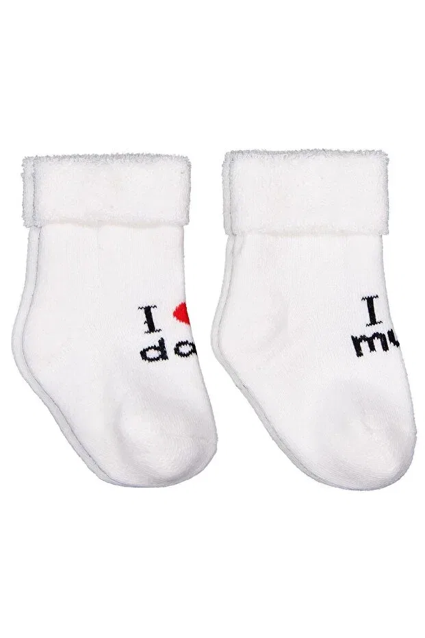 Детский комплект носочков для девочек с вышивкой I Dad Curly Towel Civil Baby, Standard