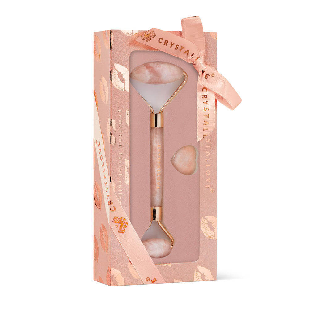 Crystallove Crystal Collection Набор массажеров для лица из розового кварца selflove, 1 шт. — фото 3