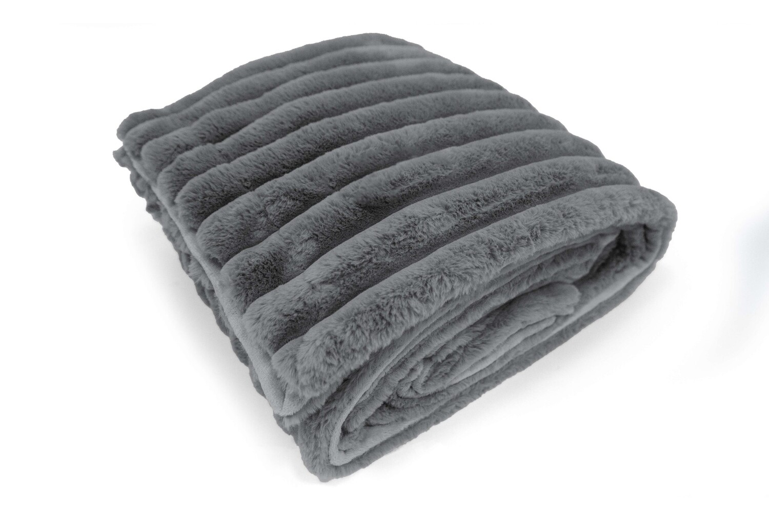 

Плед Daunex Trendy Rigata, 150×200 см, темно-серый