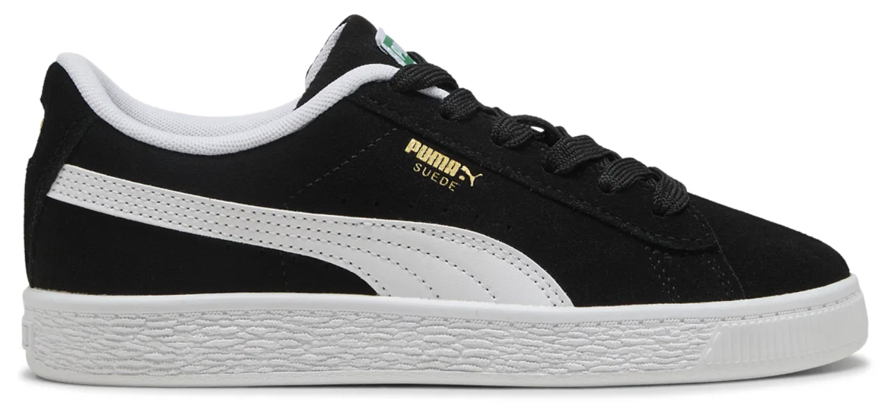 Кроссовки для мальчиков Suede Classic PUMA, белый/черный