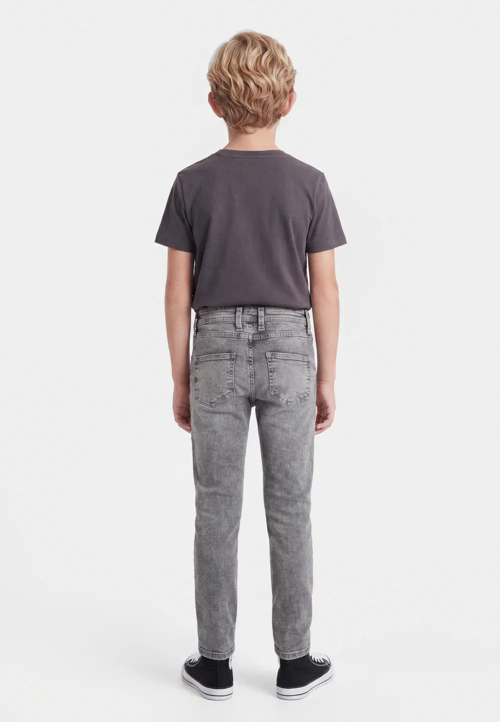 Джинсы Nkmsilas slim jeans 8809-md tb - джинсы зауженного кроя Name It, Medium Grey Denim — фото 2