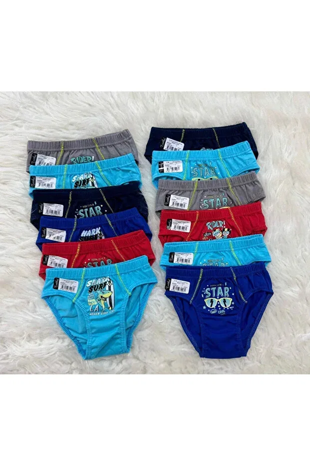 Детские трусы для мальчиков хлопковые 6 штук Cubbux, Multicolor