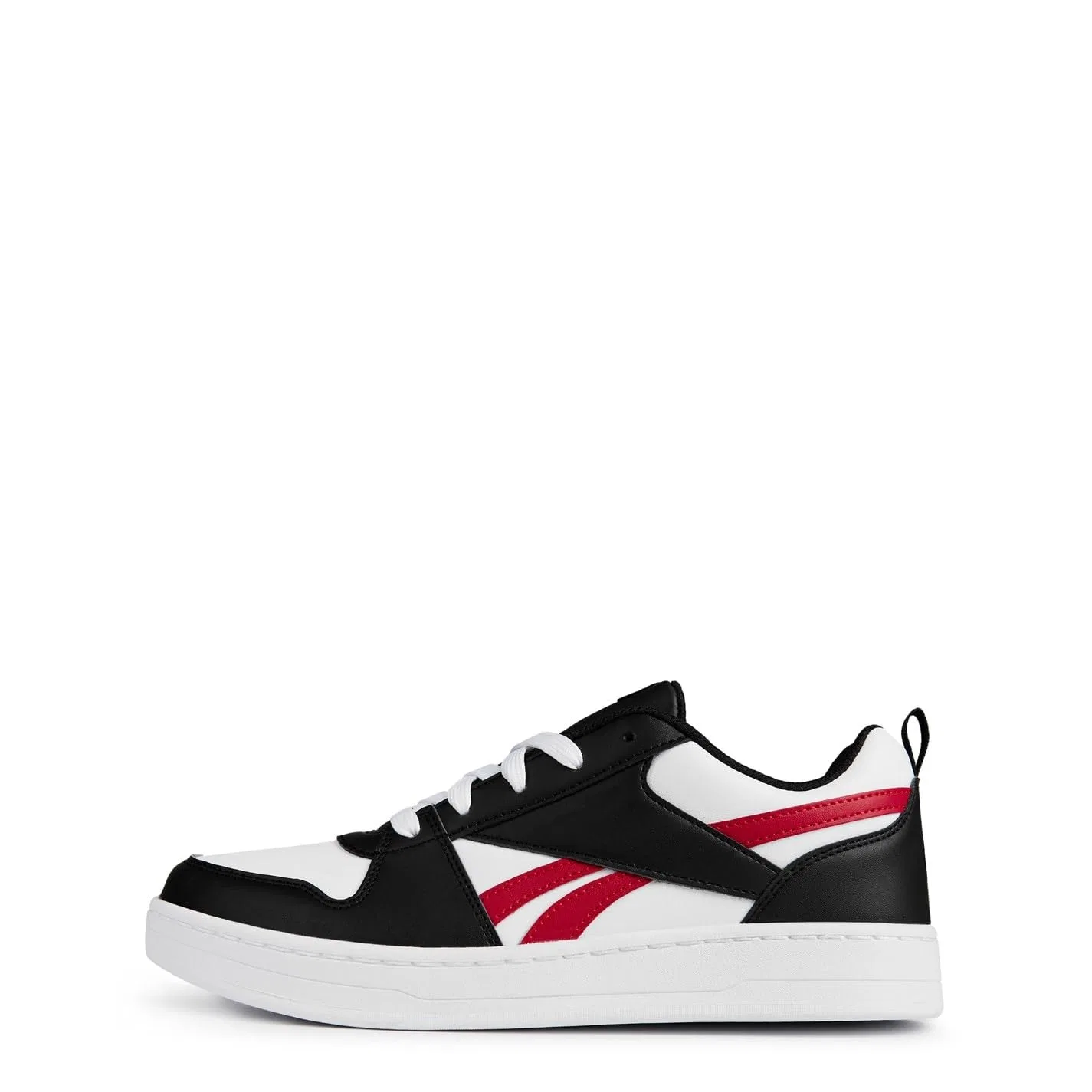 Кроссовки детские Reebok Royal Prime 2.0 для мальчиков, с закрытым носком, шнуровка, черный/белый/зеленый — фото 3