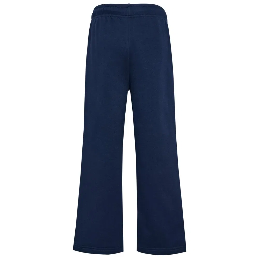 Детские спортивные штаны свободного кроя со складками Hummel Loose WL Pintug, Blue — фото 4