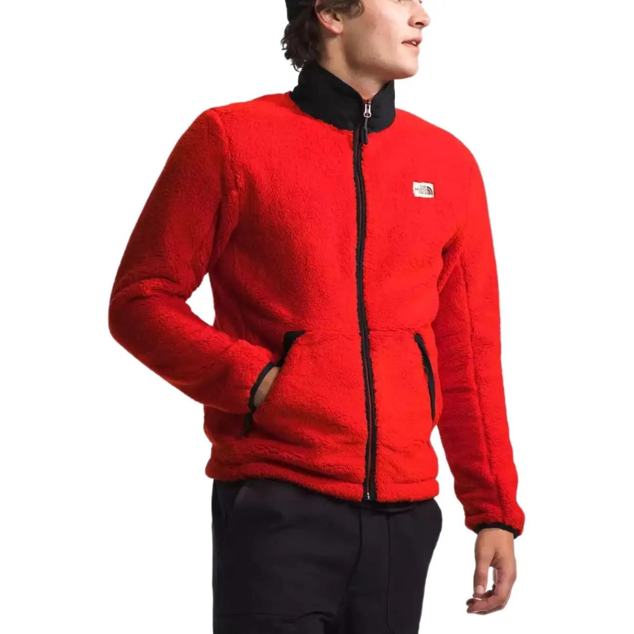 

Флисовая куртка мужская красный The North Face