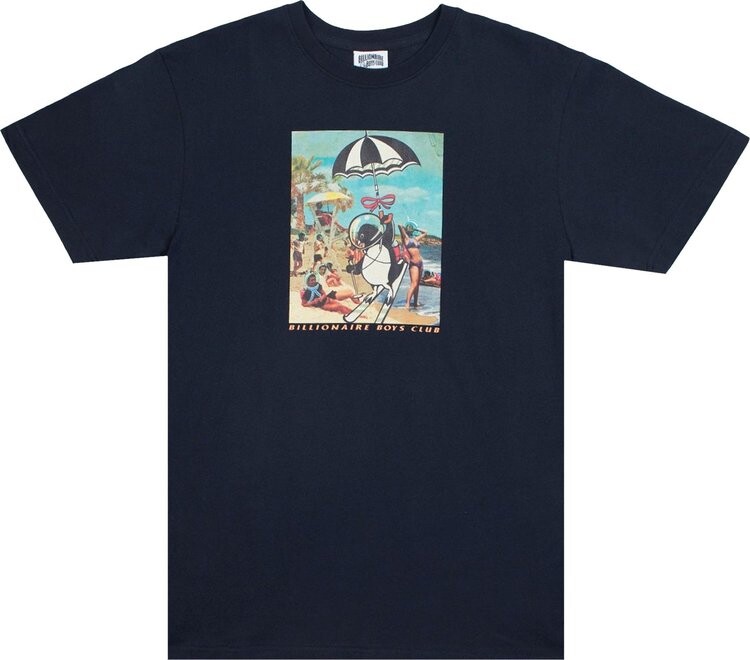 

Футболка Billionaire Boys Club Retro Beach Tee 'Blue', синий