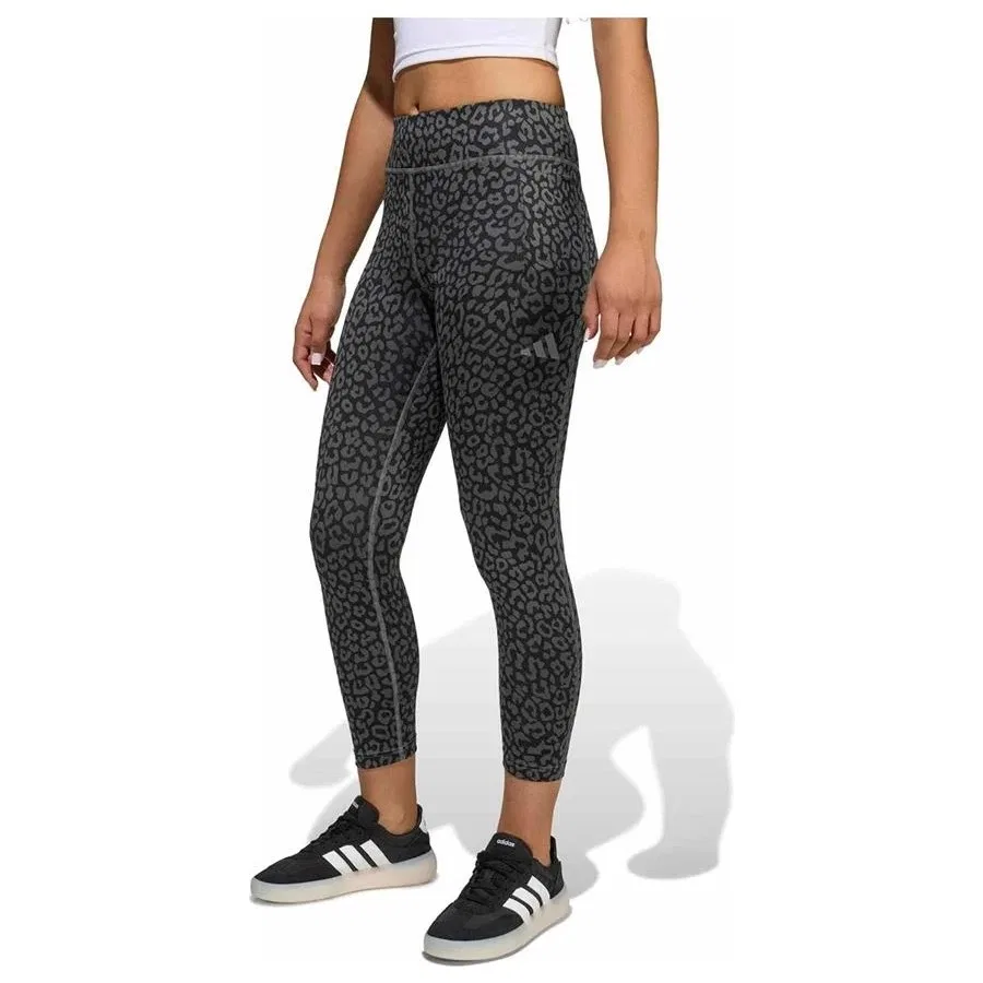 Детские леггинсы с принтом JG SPI AOP LEG adidas, Черный — фото 2