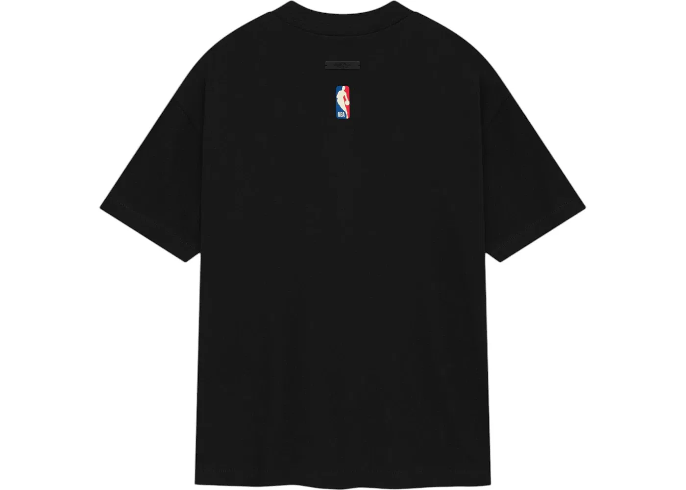 Мужская футболка с принтом Fear of God Tee, Black — фото 2