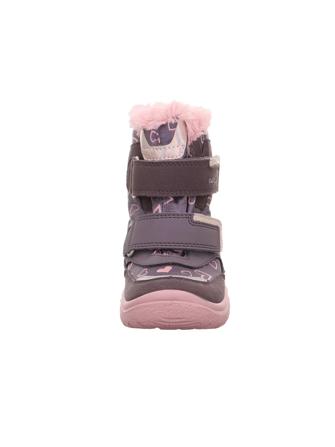 Детские снежные ботинки для девочек Crystal Superfit, Purple Pink 8510 — фото 2