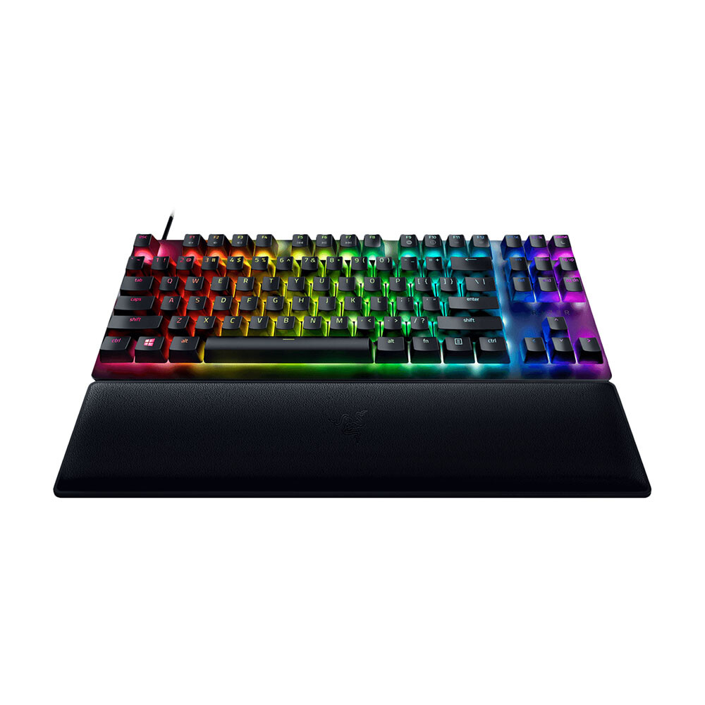 Клавиатура игровая Razer Huntsman V2 TKL, Clicky Purple, черный, английская раскладка — фото 3