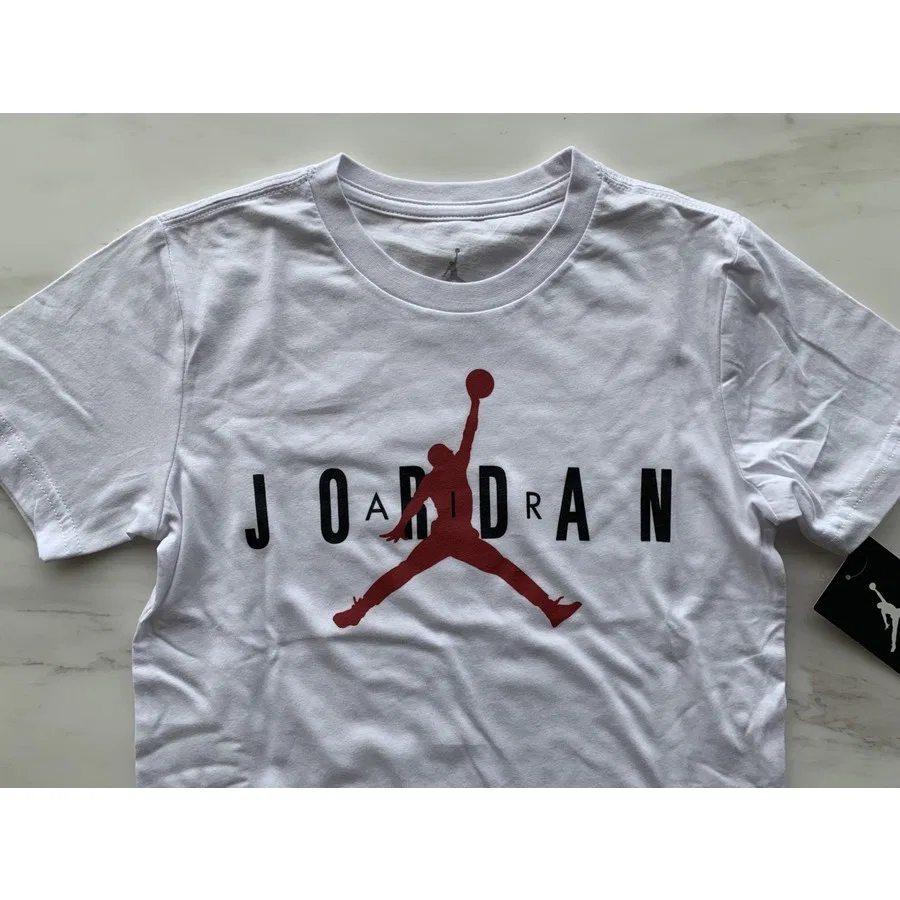 Детская футболка с длинным рукавом Jordan Gym 23 Nike, Кремовый — фото 2