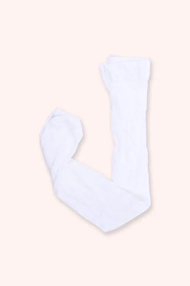 Детские колготки для девочек белые Panço, White