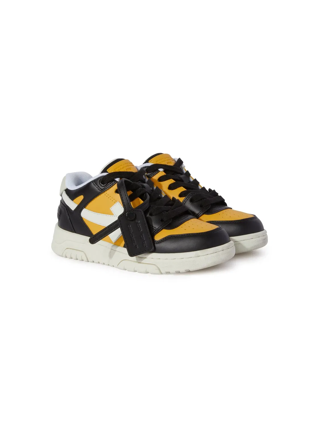 Кроссовки Out Of Office OFF-WHITE, желтый
