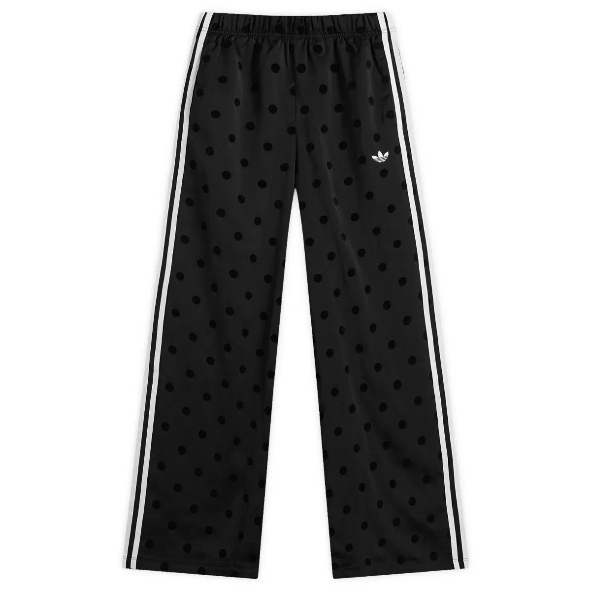 Штаны спортивные с принтом в горошек Firebird Polka Dot Adidas, Black