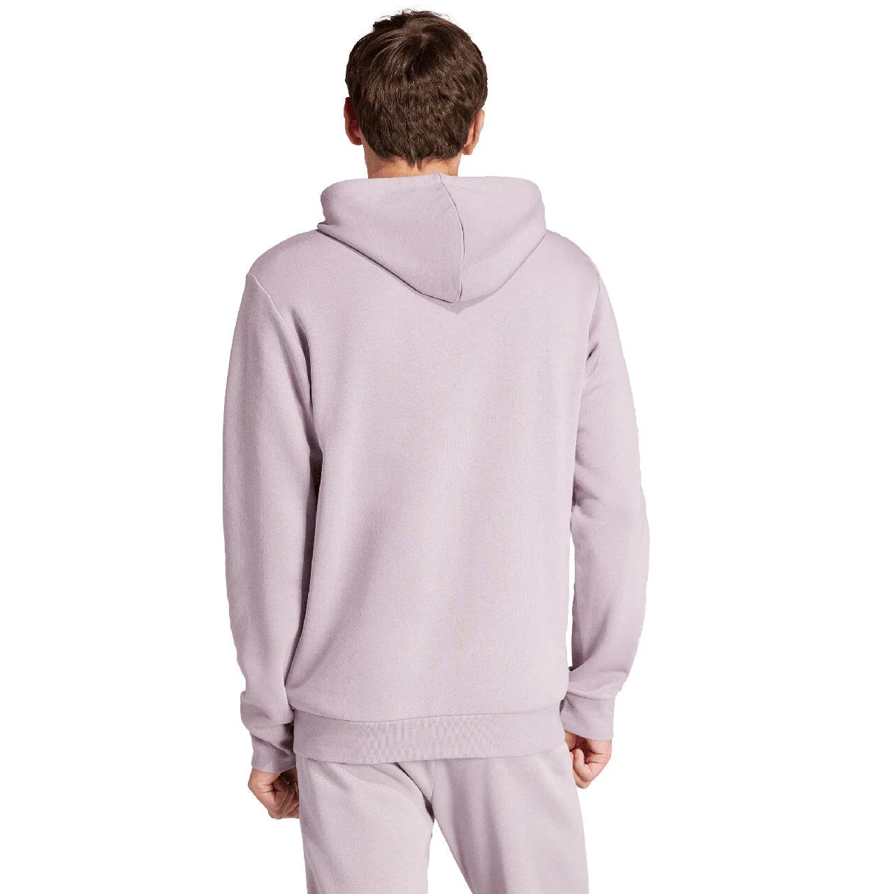 Мужское худи из флиса с высоким содержанием хлопка adidas Essentials, Royal Purple / Violet — фото 2