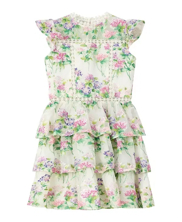 Детское платье для девочек с вышивкой Clementine Marlo Kids, Floral