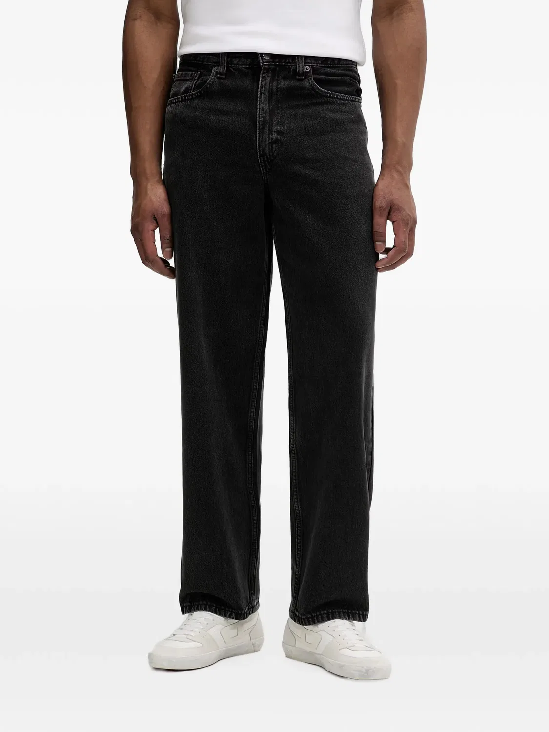 Джинсы 578 baggy-fit черные Levi's, черный