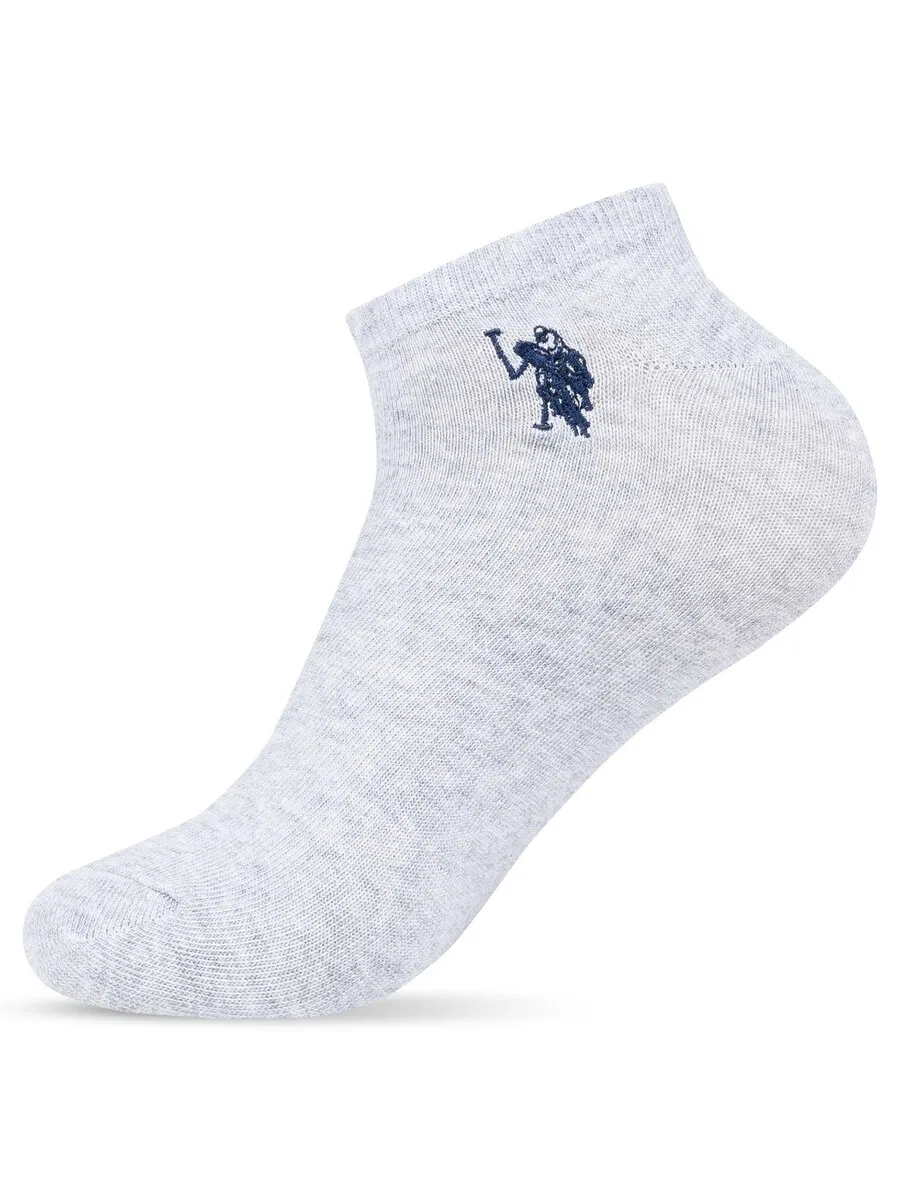 Носки U.S. POLO ASSN. черного и белого цвета — фото 4
