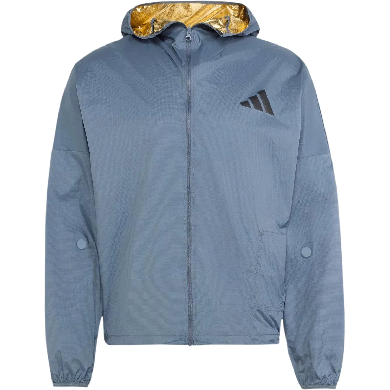 Мужская куртка с капюшоном Agate Gray Adidas, Agate Gray