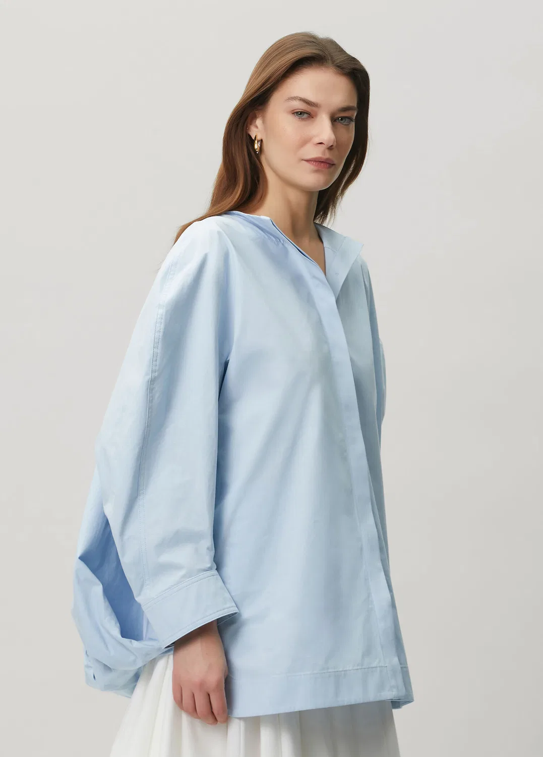 Блуза The Pittore Jacquemus, light blue — фото 3