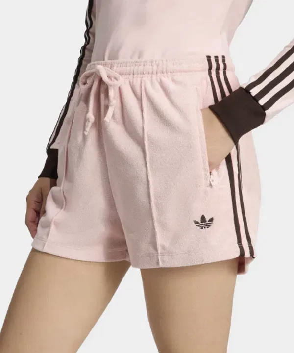 Шорты Terry Towel Firebird, Adidas, Sandy Pink — фото 3