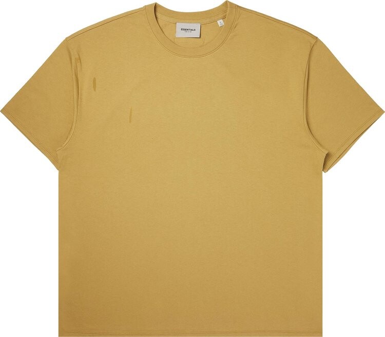 

Футболка Fear of God Essentials Short-Sleeve Tee 'Amber', желтый