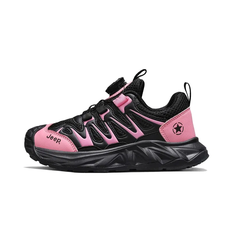 Детские кроссовки Jeep Kids Lifestyle Shoes, Black Gray — фото 3