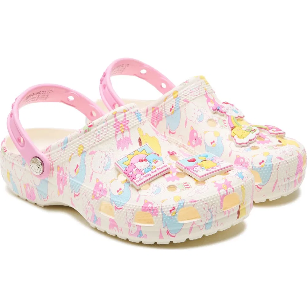 Детские классические сабо Hello Kitty Crocs, Pastel Hello Kitty