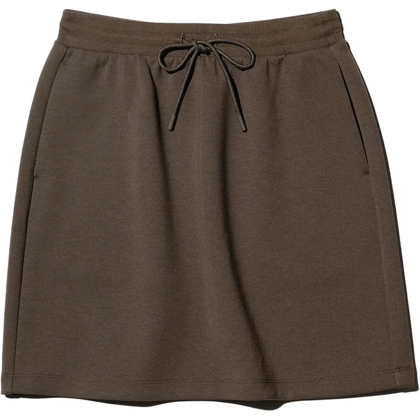 Женская юбка-шорты Casual с принтом UNIQLO, 39 Brown Black