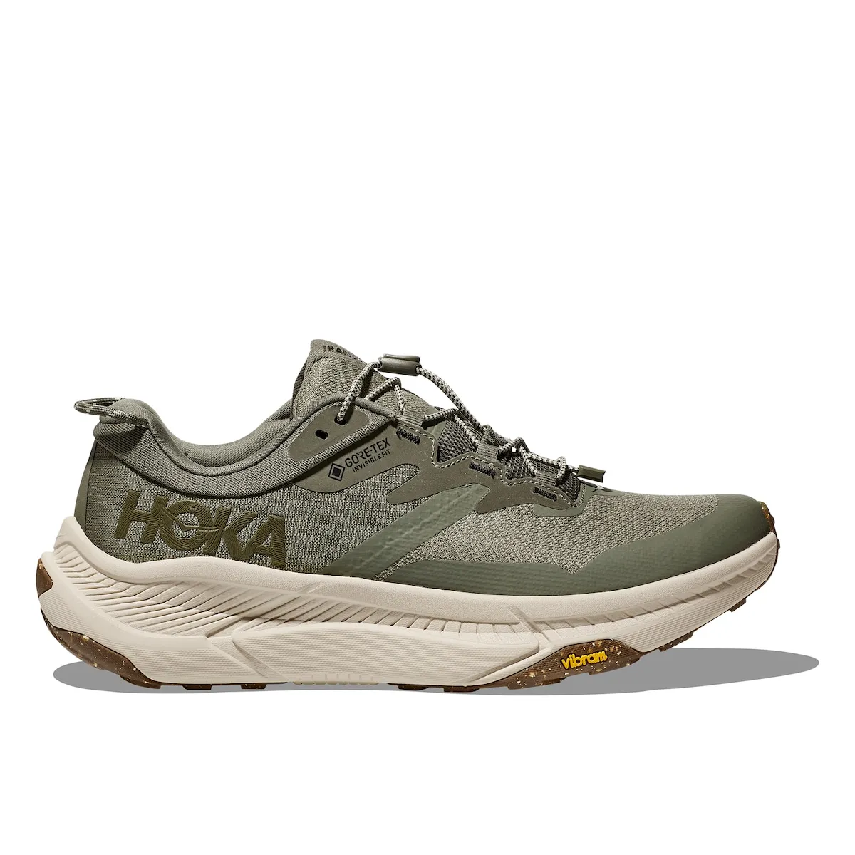

Горные кроссовки мужские Transport Gtx Hoka, зеленый