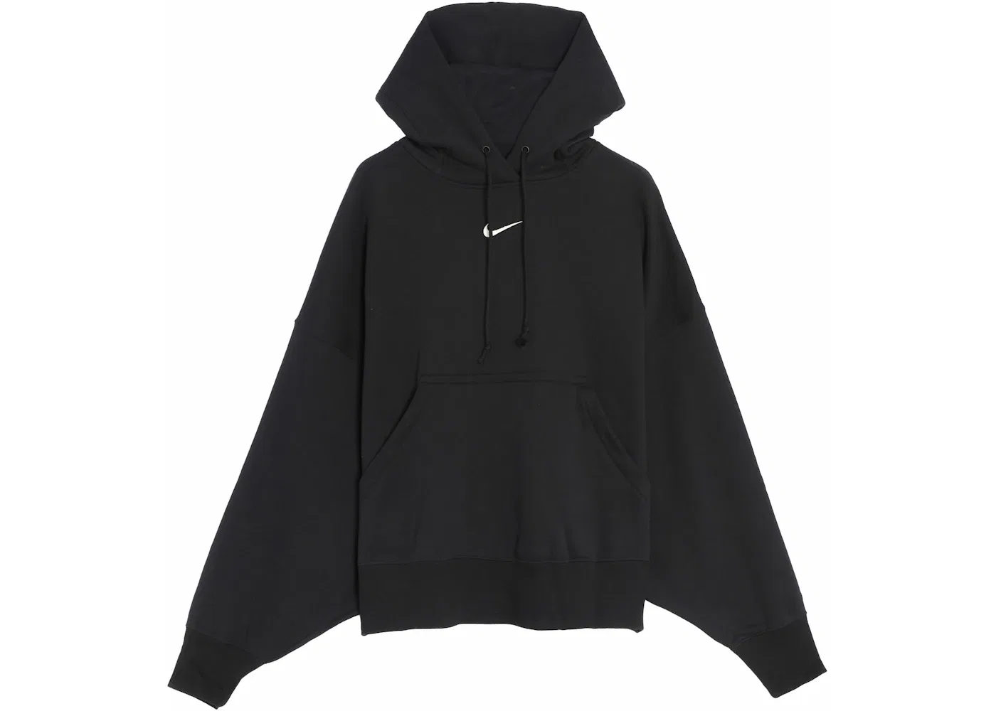 Женский худи оверсайз с капюшоном Nike Hoodie, Black/Sail