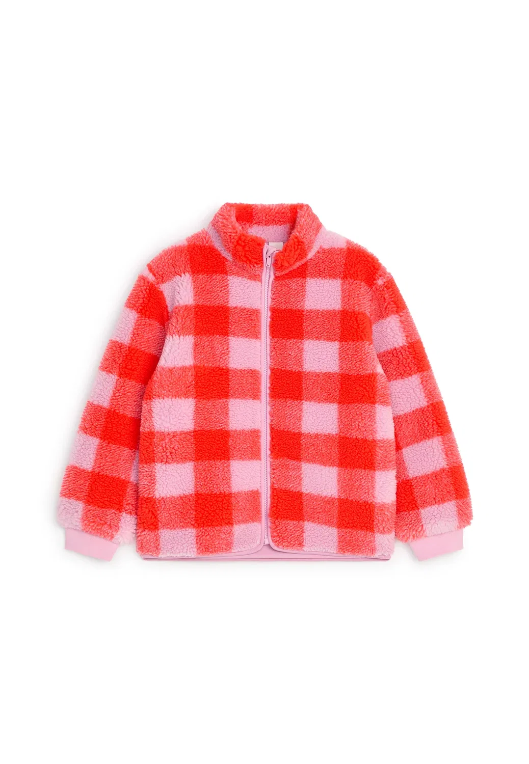 Флисовая куртка унисекс Arket, Red Pink