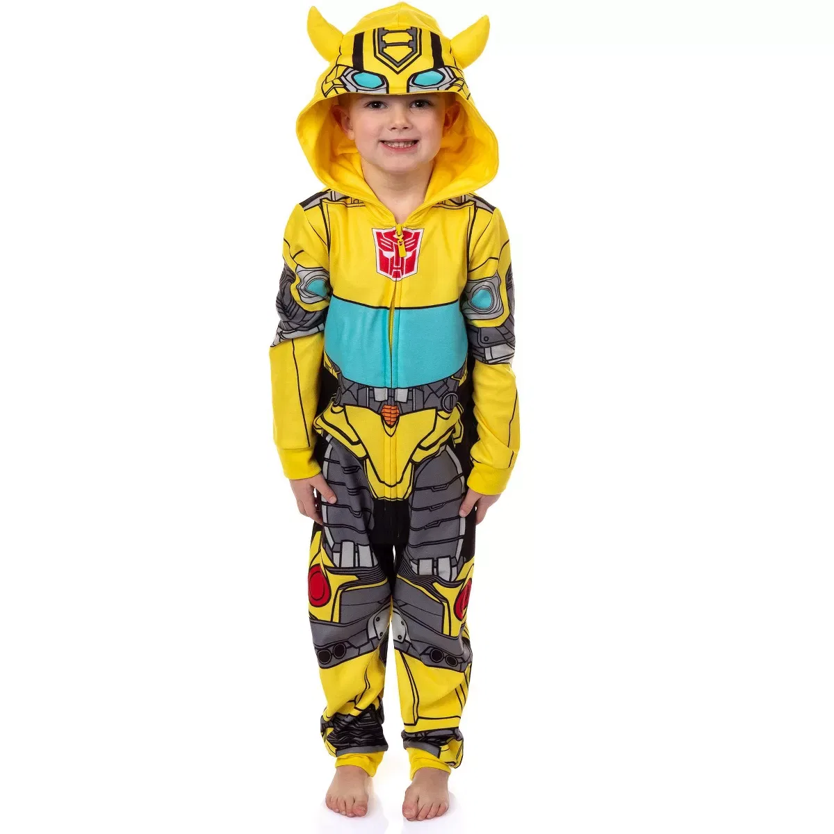 Детское пижама-комбинезон для мальчиков с принтом Bumblebee INTIMO, Bumblebee — фото 4