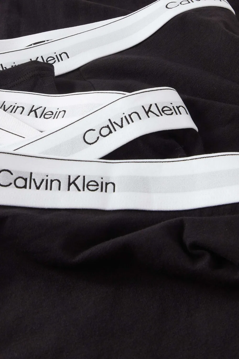 Трусы-боксеры из хлопка с эластаном, комплект из 3 штук, Calvin Klein — фото 2