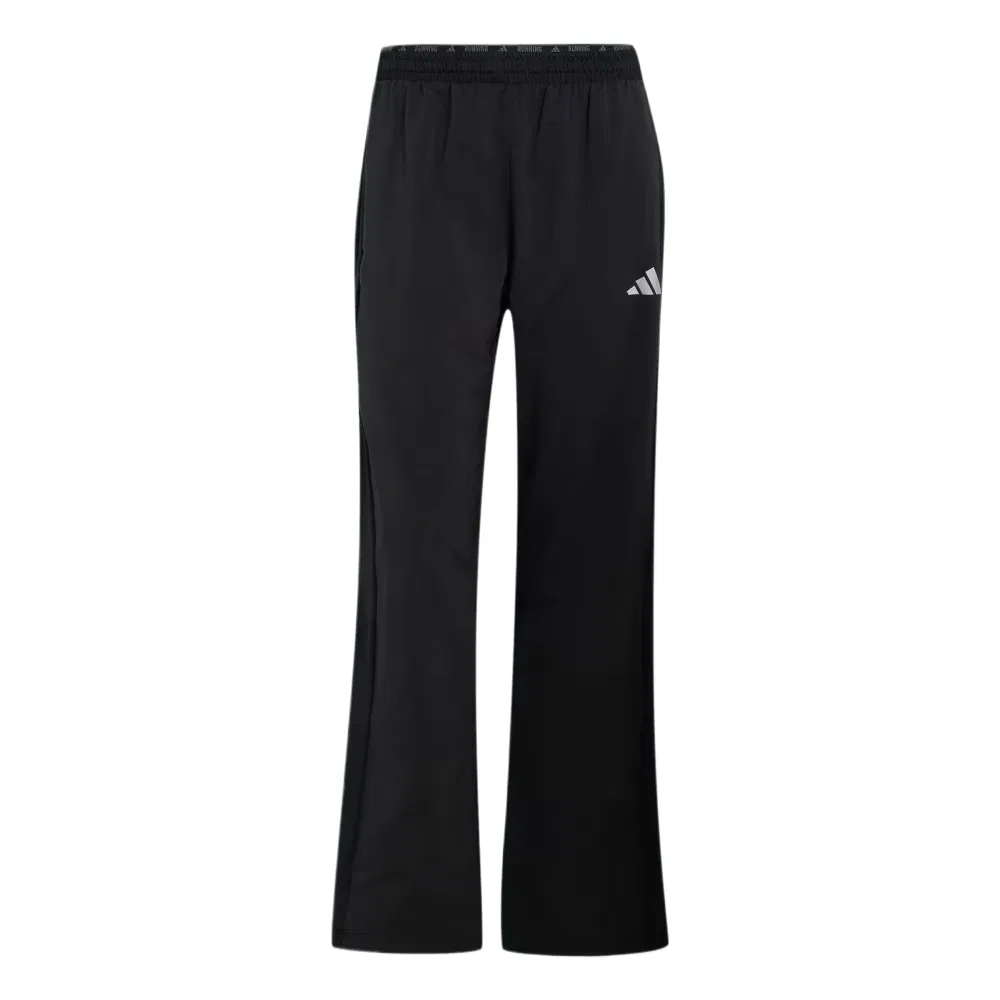 Женские брюки для бега с принтом Adidas, Black