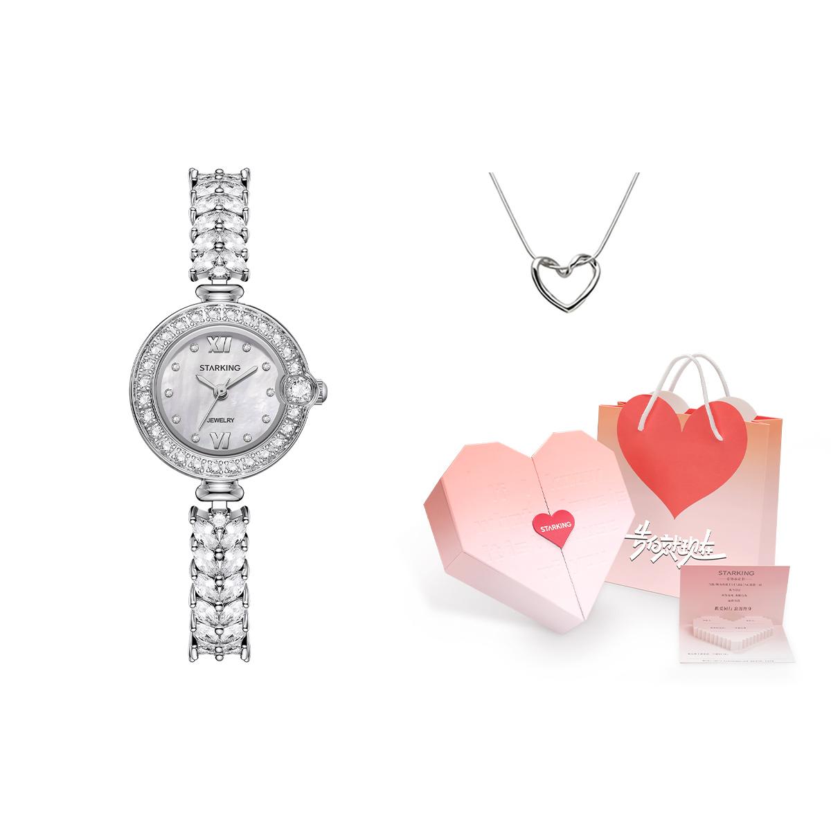 

STARKING Часы Mermaid Series Quartz Movement Stainless Steel Watchband Watch Women's Watch Blue Dial