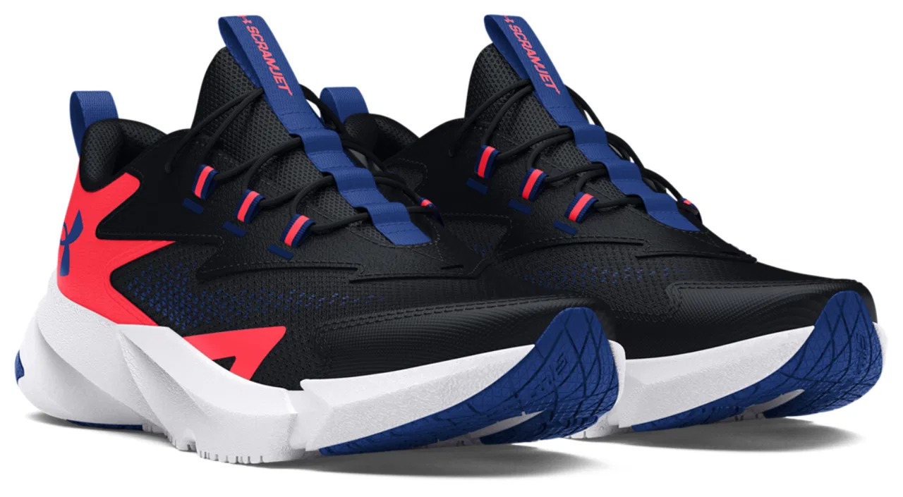Кроссовки для мальчиков Scramjet 6 AL Under Armour, цвет Black/Beta/Tech Blue — фото 3