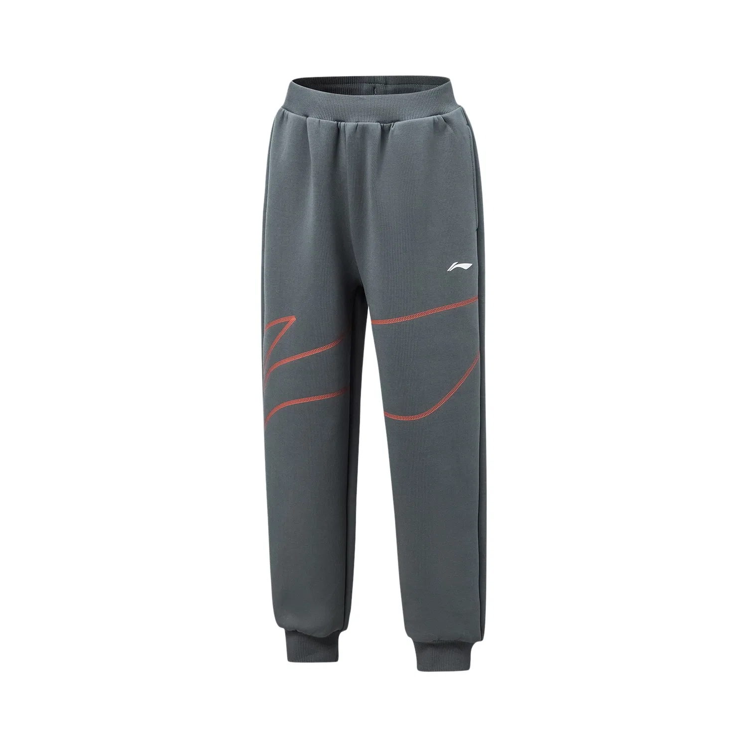 Детские трикотажные штаны Li-Ning Moderate, Thunderstorm Gray