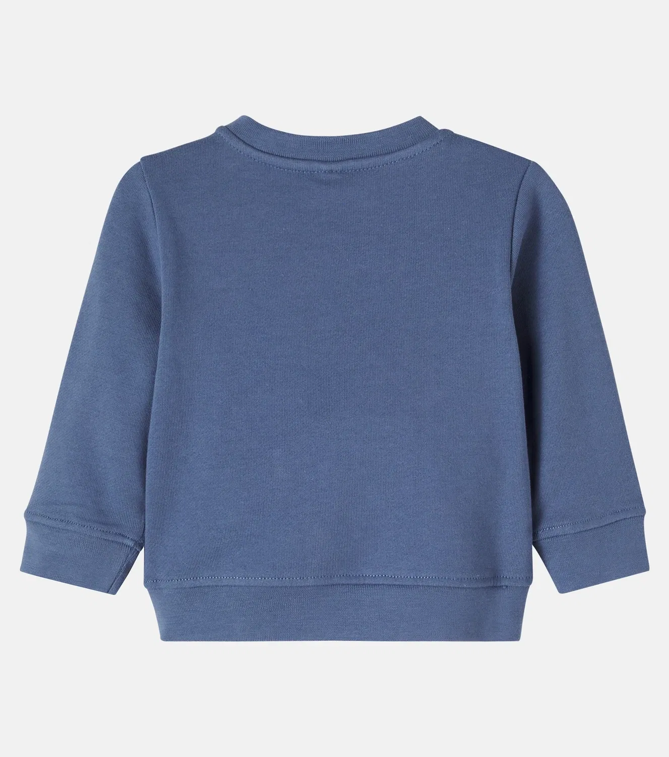 Детская толстовка из флиса с принтом Stella Mccartney Kids, синий — фото 2