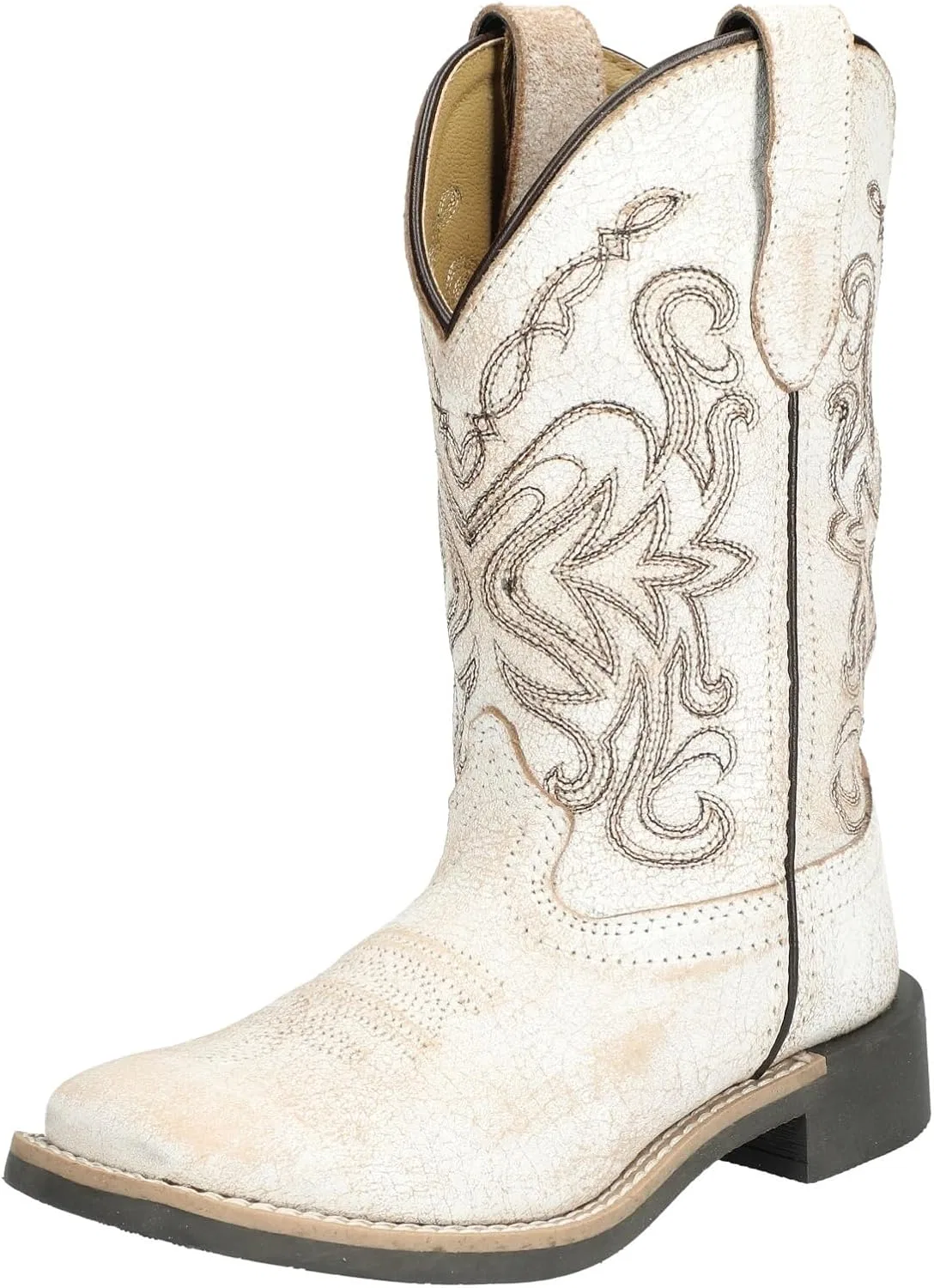 Детские ботинки для мальчиков с квадратным носком Georgia Smoky Mountain Boots, Antique White