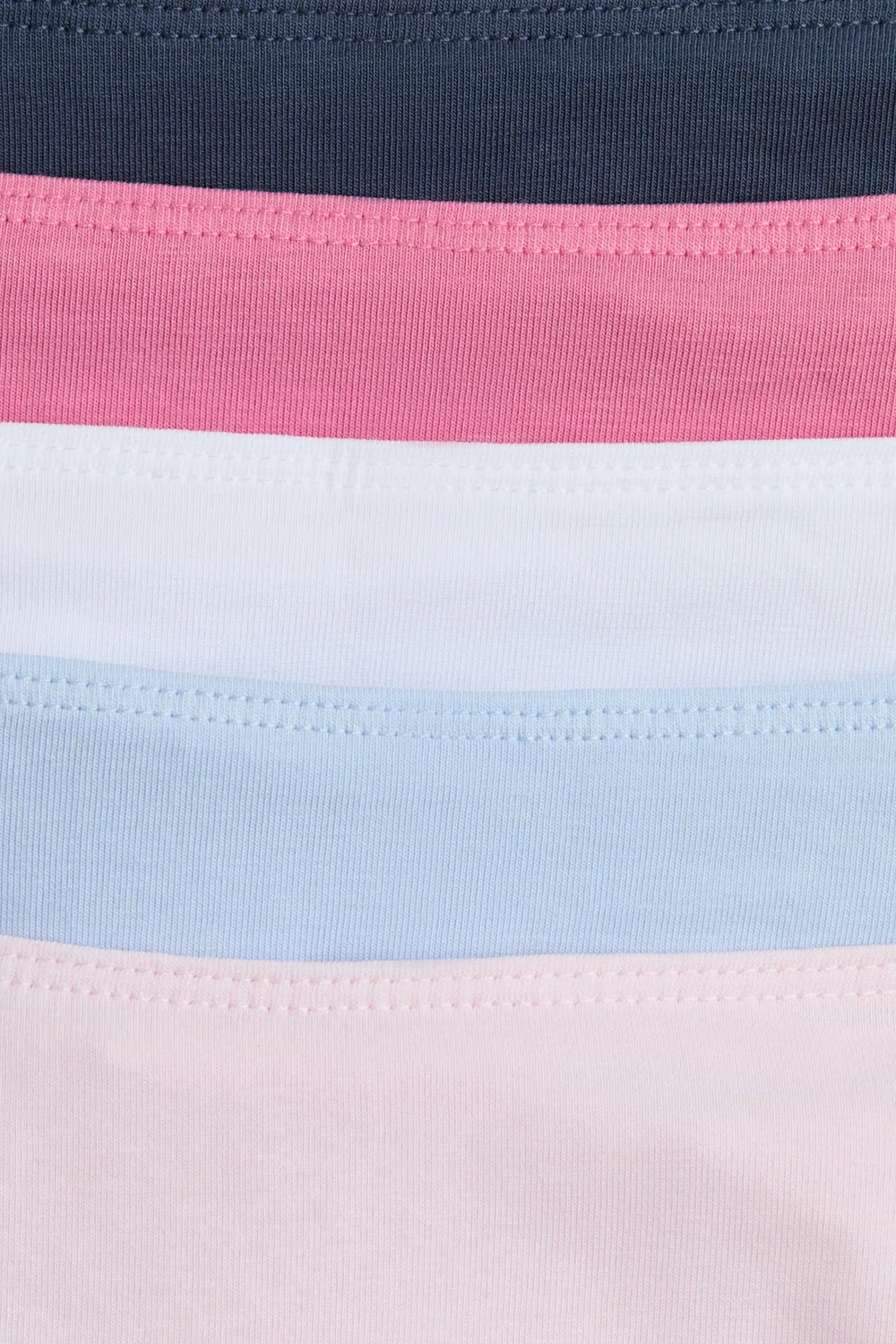 Набор из 5 хлопковых боксерских трусов H&M, Rosa/Hellblau — фото 2