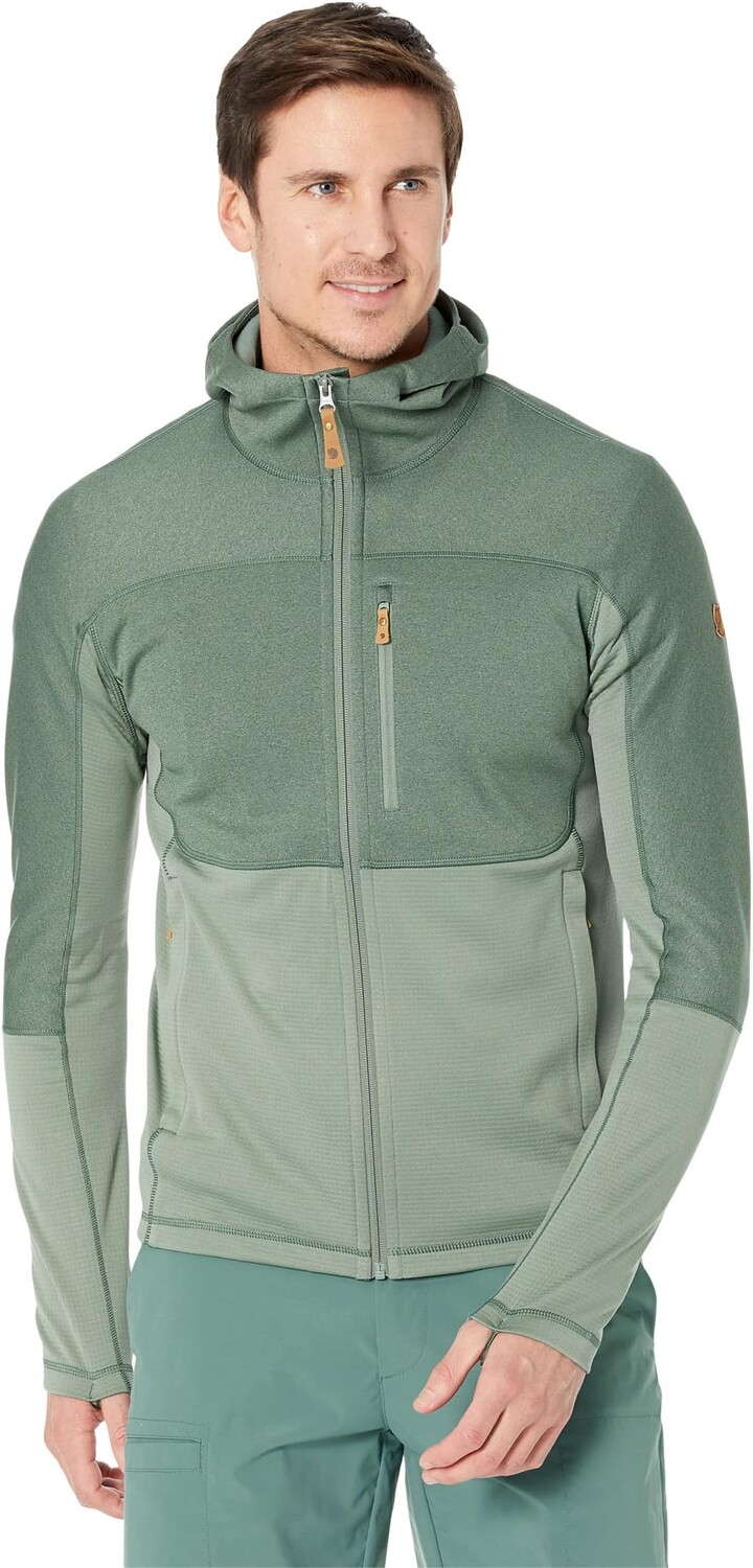 

Куртка Abisko Trail Fleece Fjällräven, цвет Patina Green, Зеленый, Куртка Abisko Trail Fleece Fjällräven, цвет Patina Green