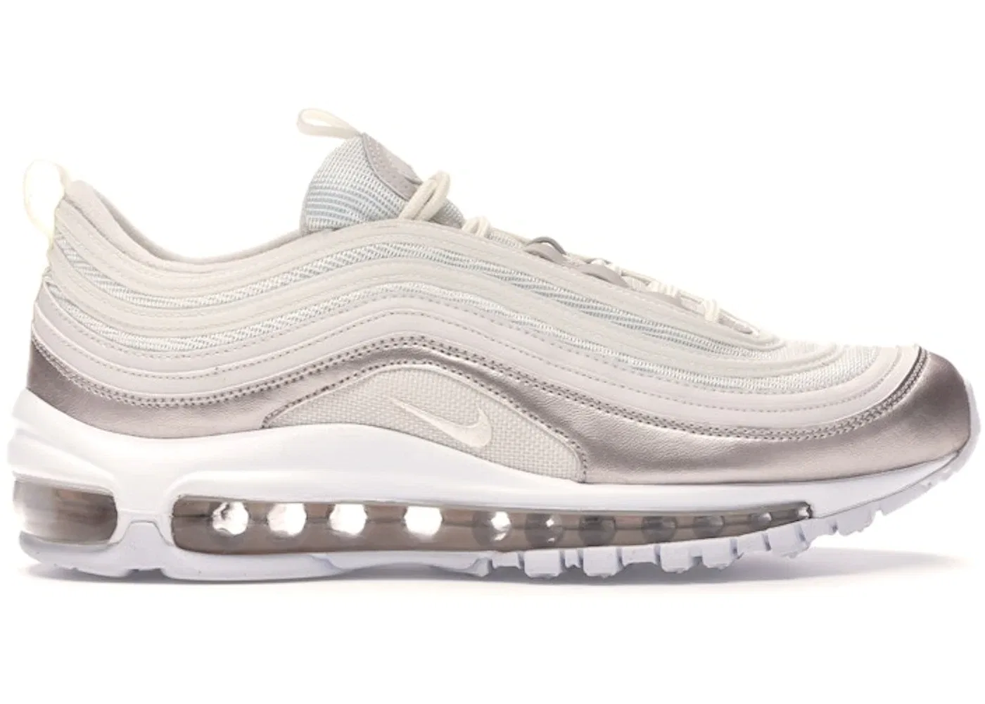 Детские кроссовки с сетчатым верхом Nike Air Max 97 Nike, Phantom/Phantom-Metallic Red Bronze-White