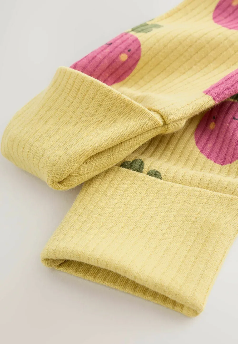 Комплект из 3 детских пижам с двусторонней молнией, стандартный крой. Унисекс Next, Bright Fruits — фото 3