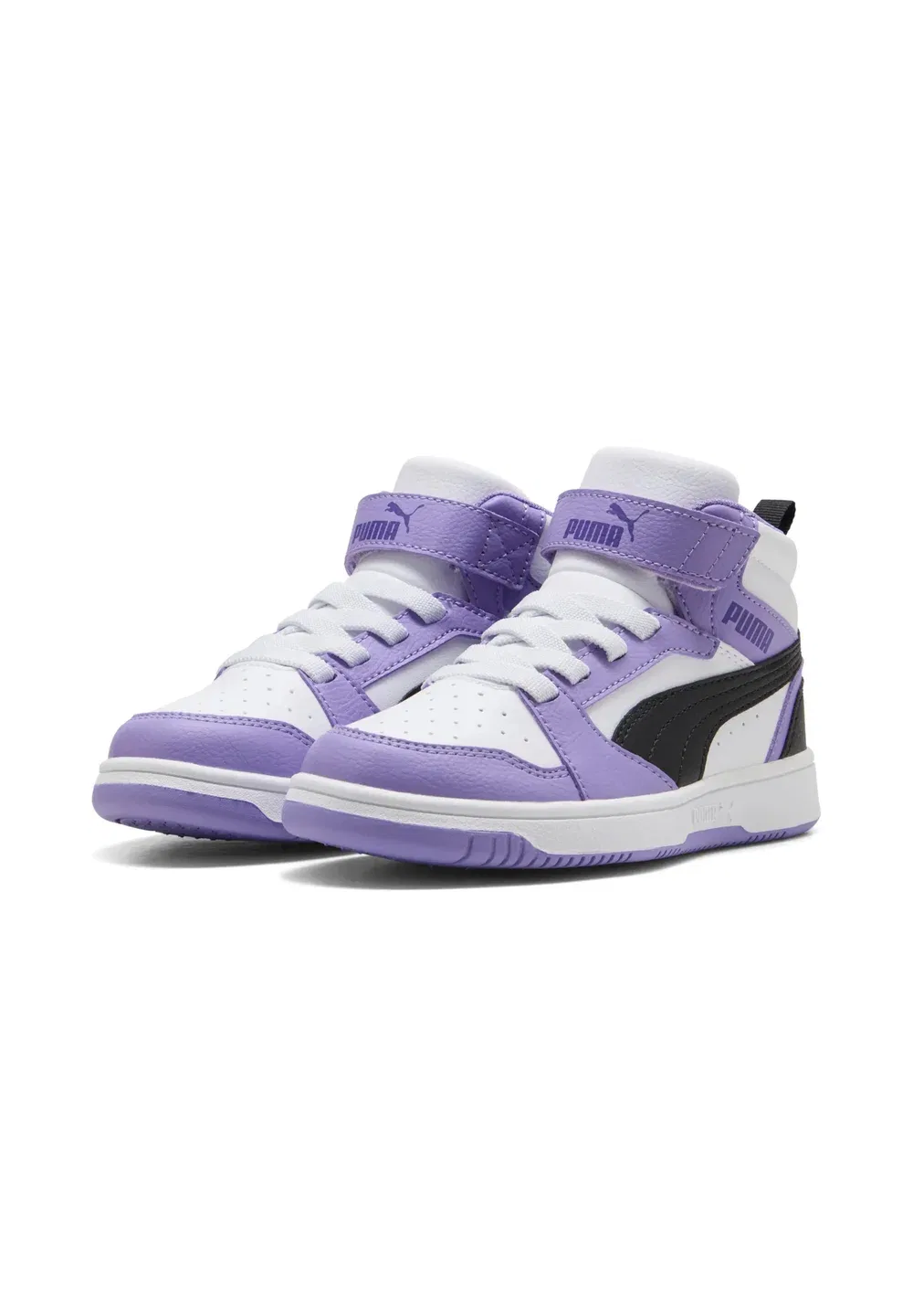 Rebound v6 mid ac+ps - высокие кроссовки Puma, Viola — фото 2
